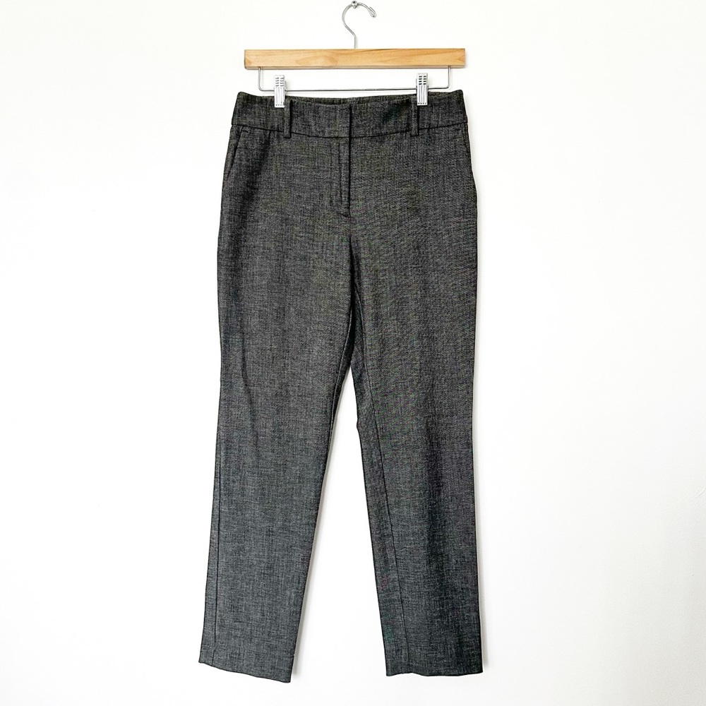 Ann Taylor Straight Pants Mid-Rise Size 2 Cotton Blend